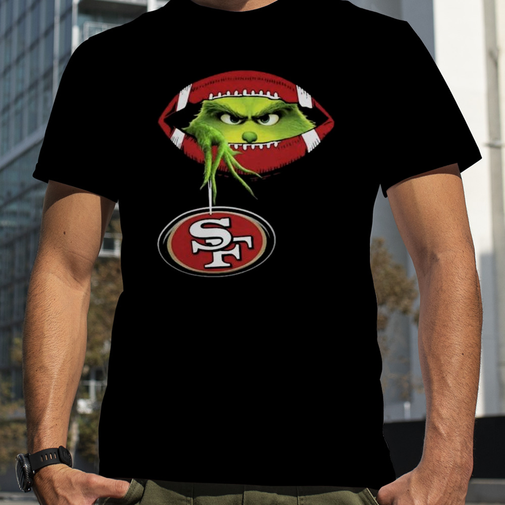 Ew People The Grinch Hold San Francisco 49ers Shirt