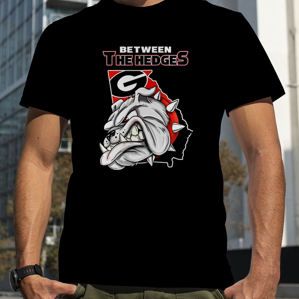 Georgia Bulldogs Between The Hedges T-shirt