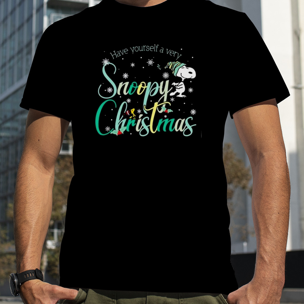 Have Yourself A Very Snoopy Christmas 2023 T-shirt