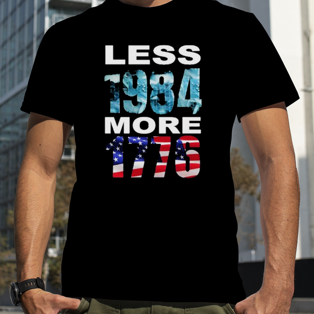 Hi-rez the rapper less 1984 more 1776 T-shirt