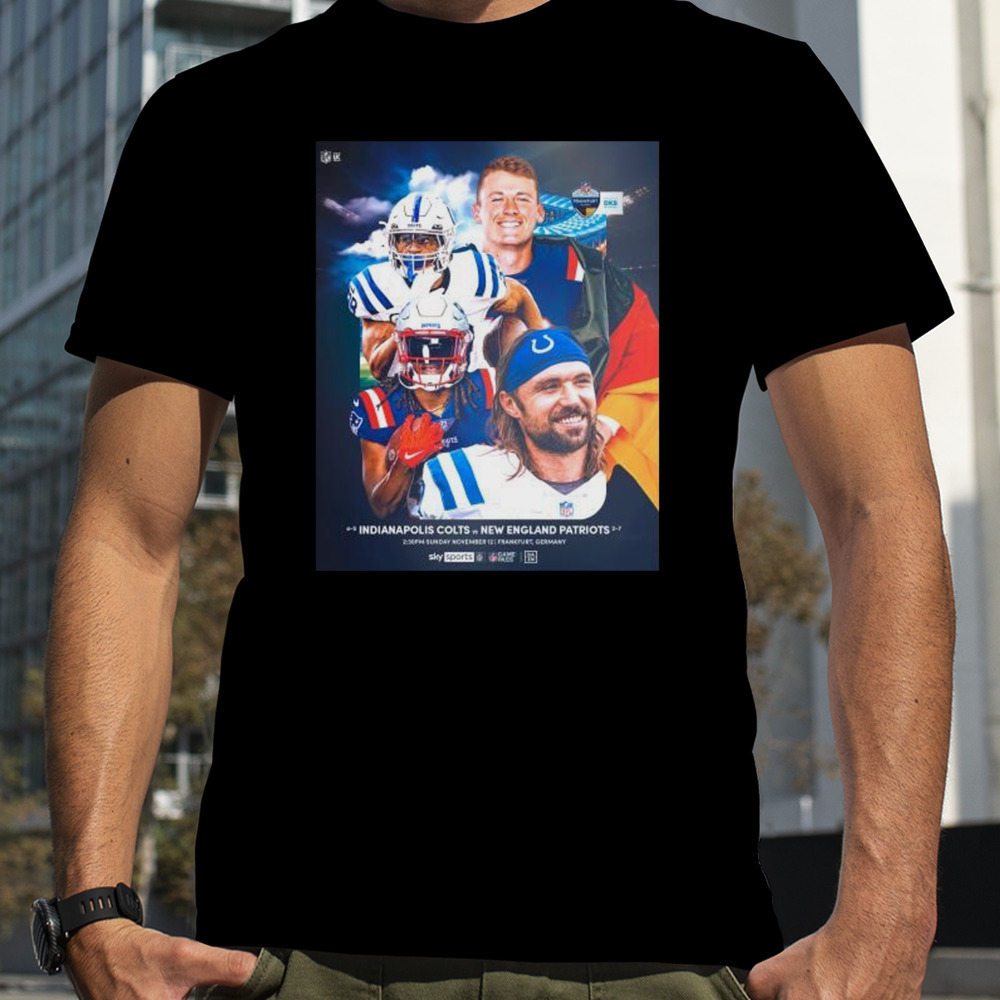 Indianapolis Colts Vs New England Patriots 2023 Gameday Shirt