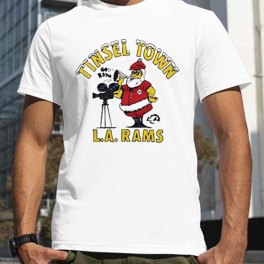 LA Rams Tinsel Town Christmas Holiday Shirt