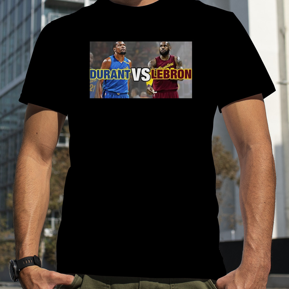 LeBron and Durant duel shirt