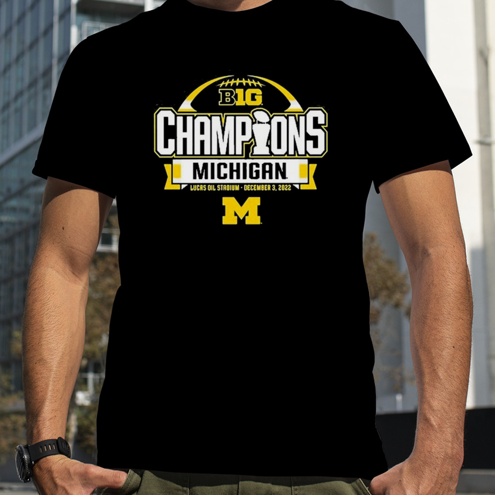 Michigan Wolverines Women’s 2023 Big 10 Football Conference Champions shirt