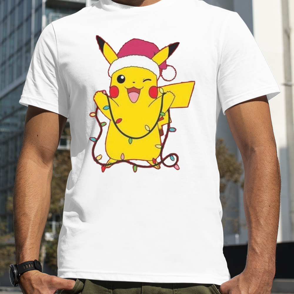 Pokemon Pikachu Christmas 2023 T-shirt