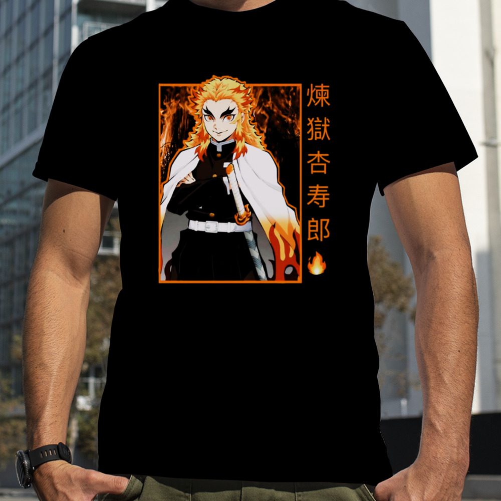 Rengoku Kyojuro Flame Hashira shirt