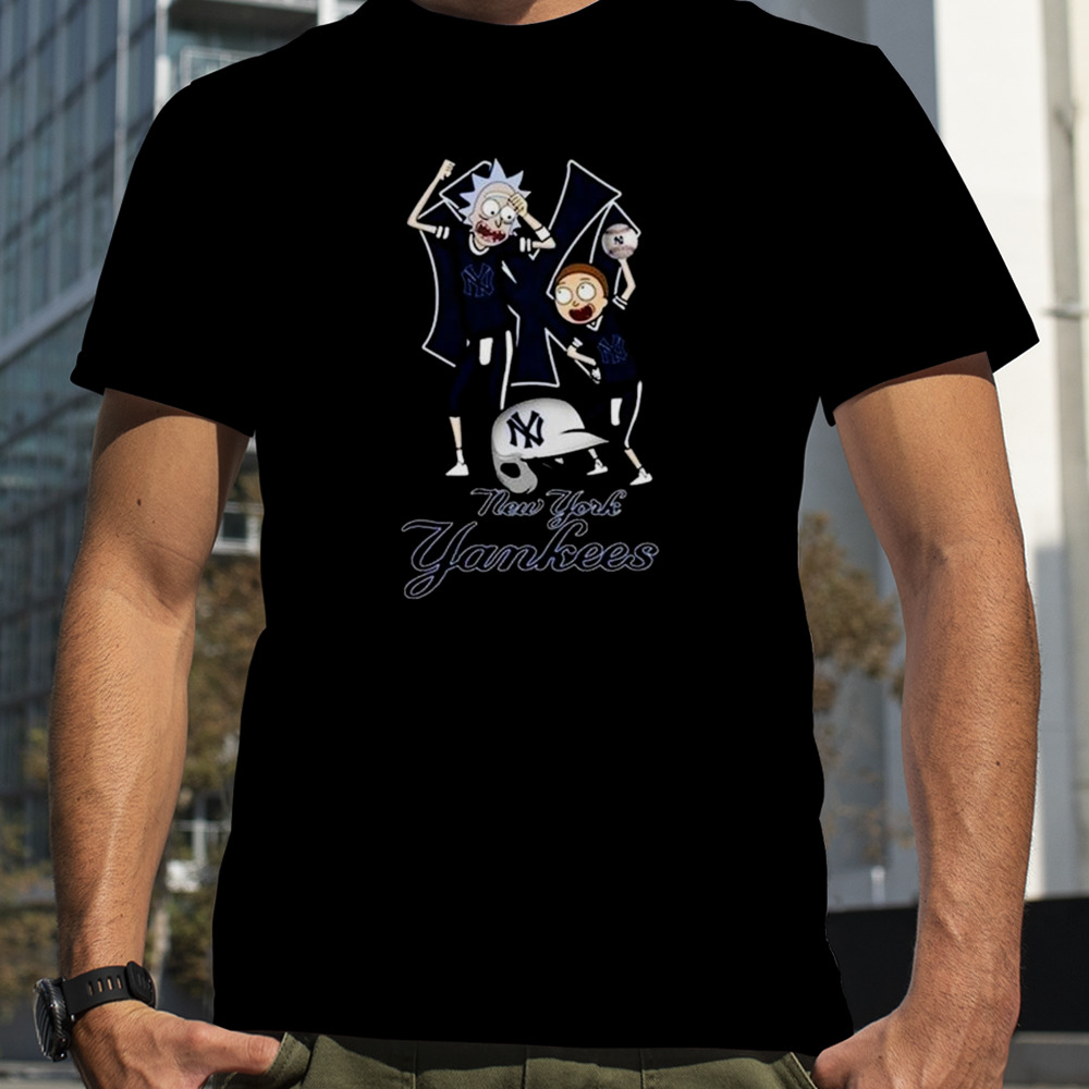 Rick And Morty New York Yankees 2023 T-shirt