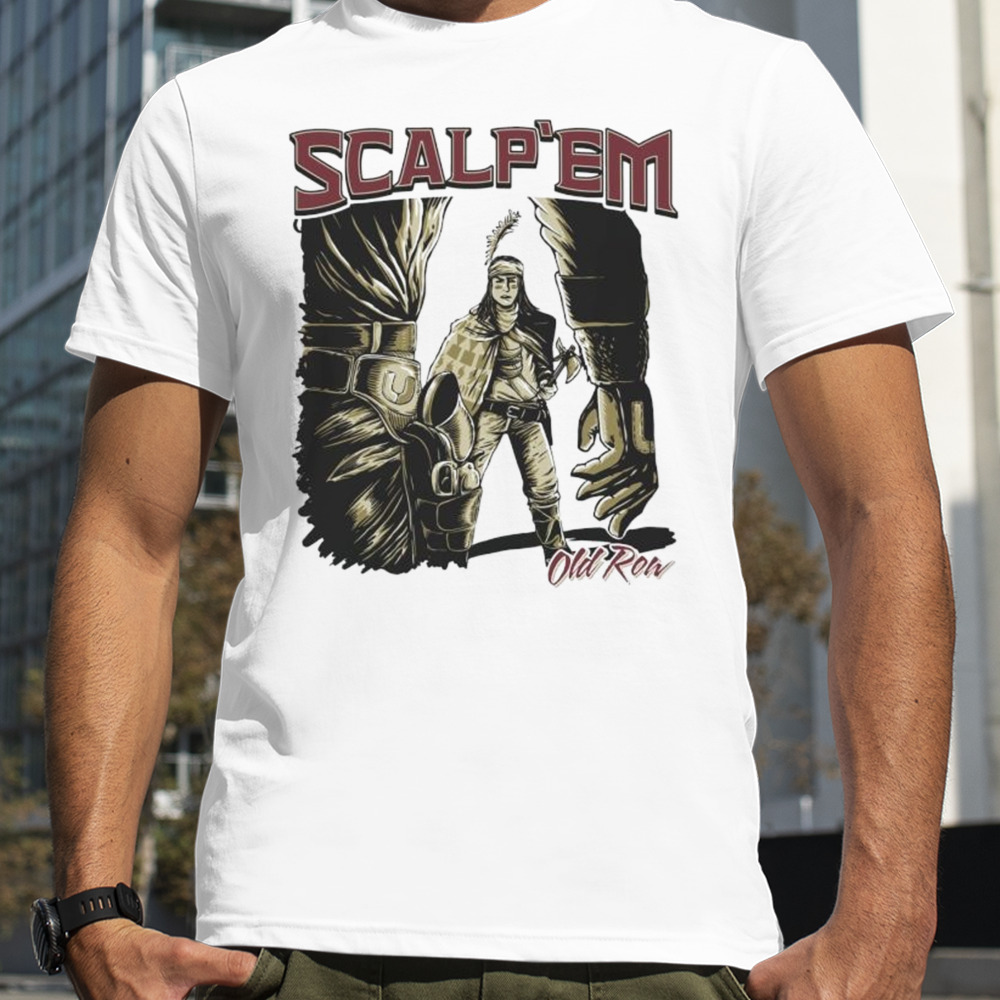 Scalp Em Washington Football cartoon shirt