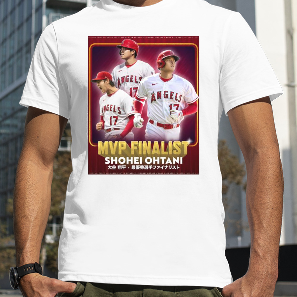 Shohei Ohtani Angels 2023 American League MVP Finalist Shirt