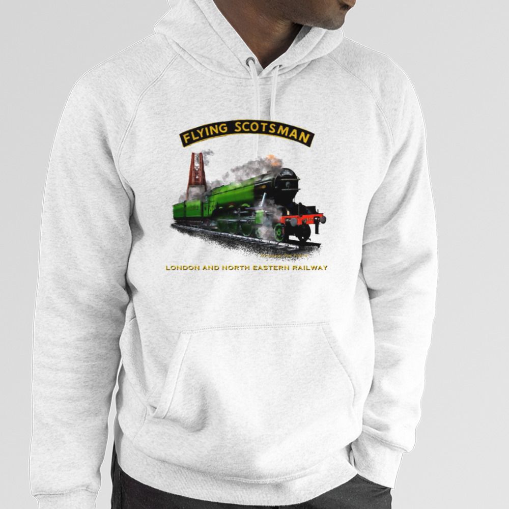 Steam Train The Flying Scotsman Crossing The Forth Motormaniac shirt