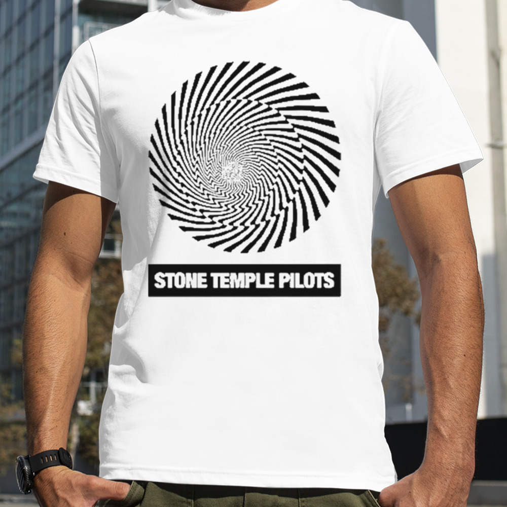 Stone Temple Pilots spiral artwork t-shirt