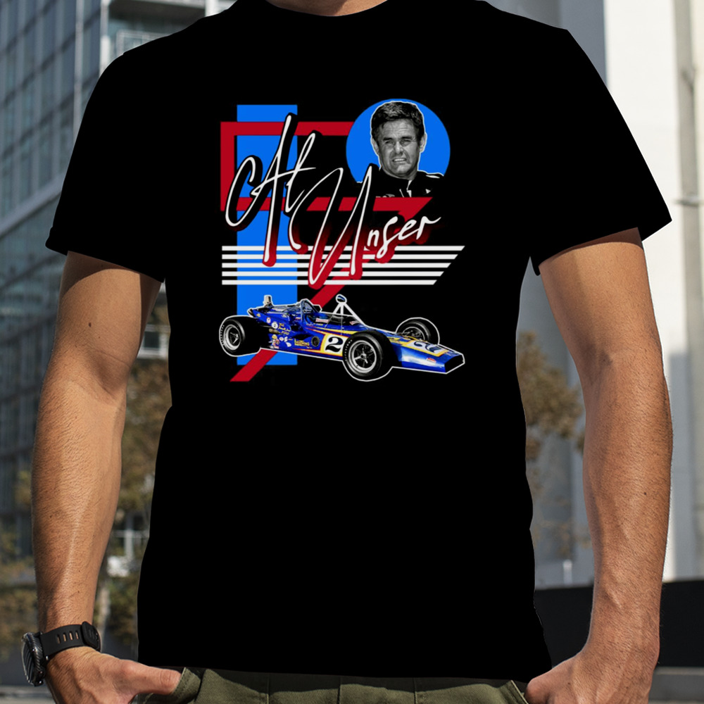 Al Unser Indy Racing Legend Car Tribute shirt