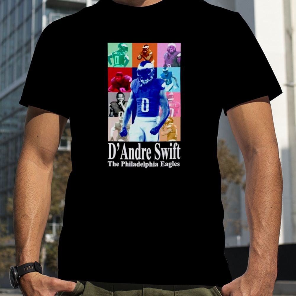 D’Andre Swift the Philadelphia Eagles shirt