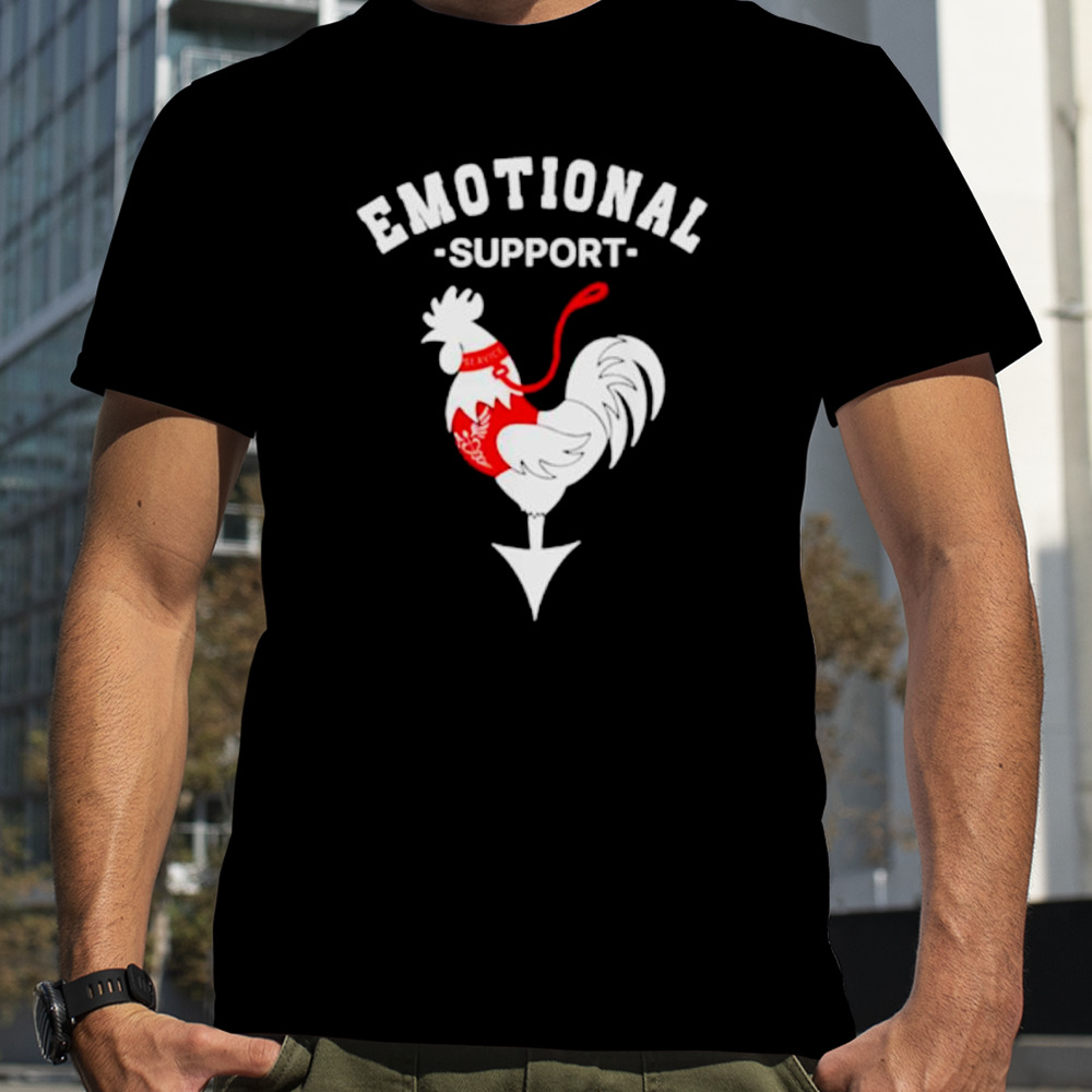 Emotional support cock shirt