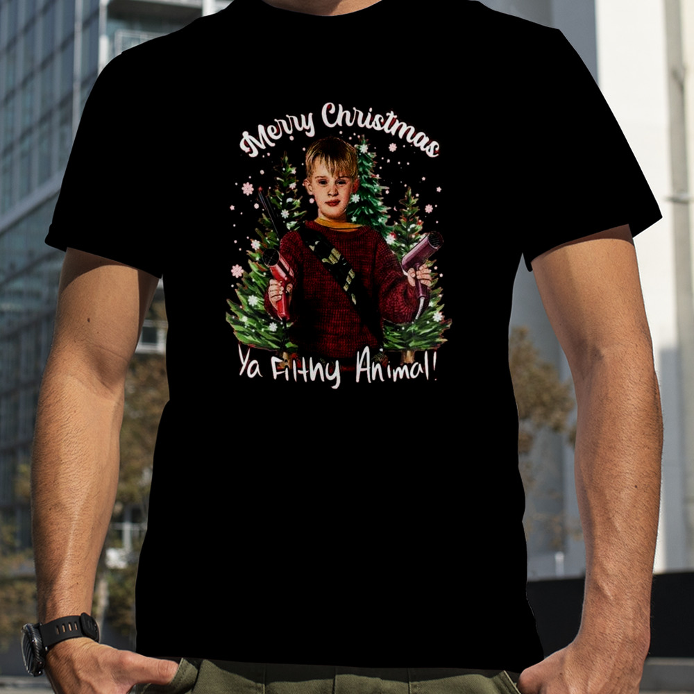 Home Alone Merry Christmas Ya Filthy Animal T-shirt