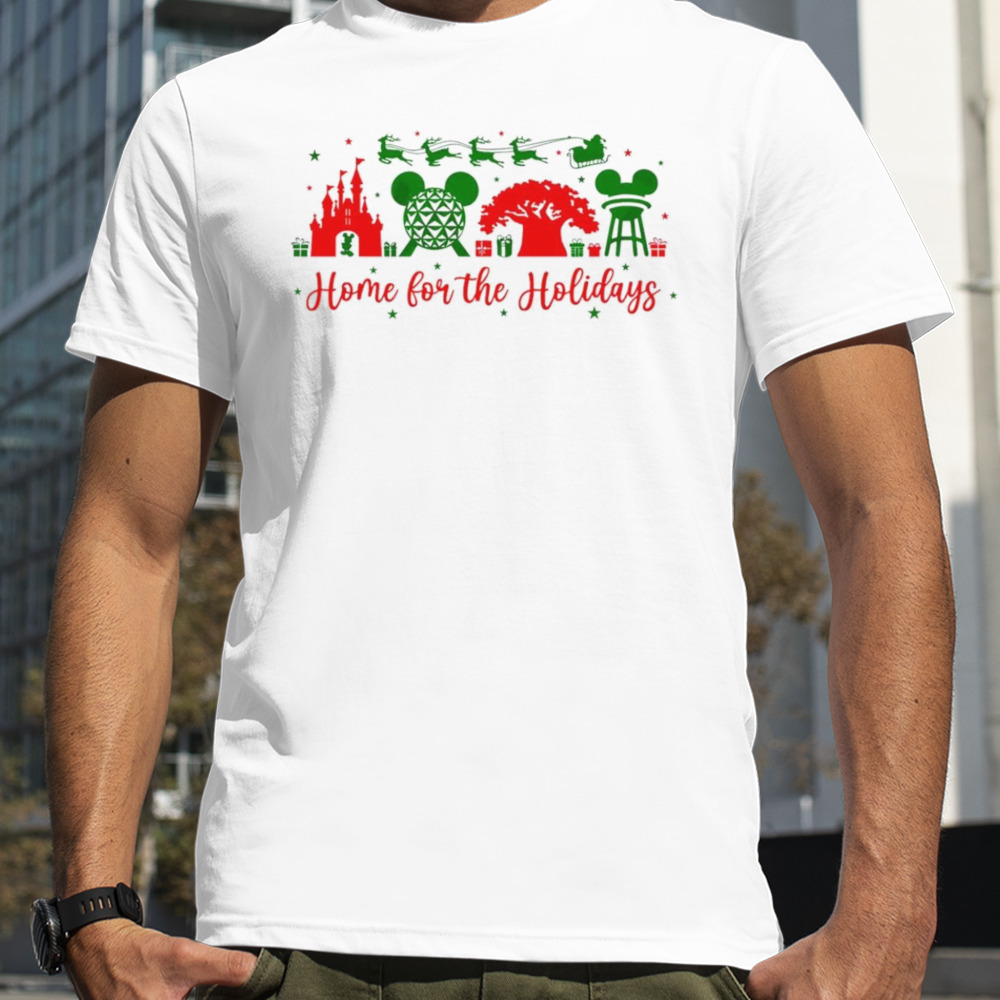 Home for the holidays disney Kingdom shirt