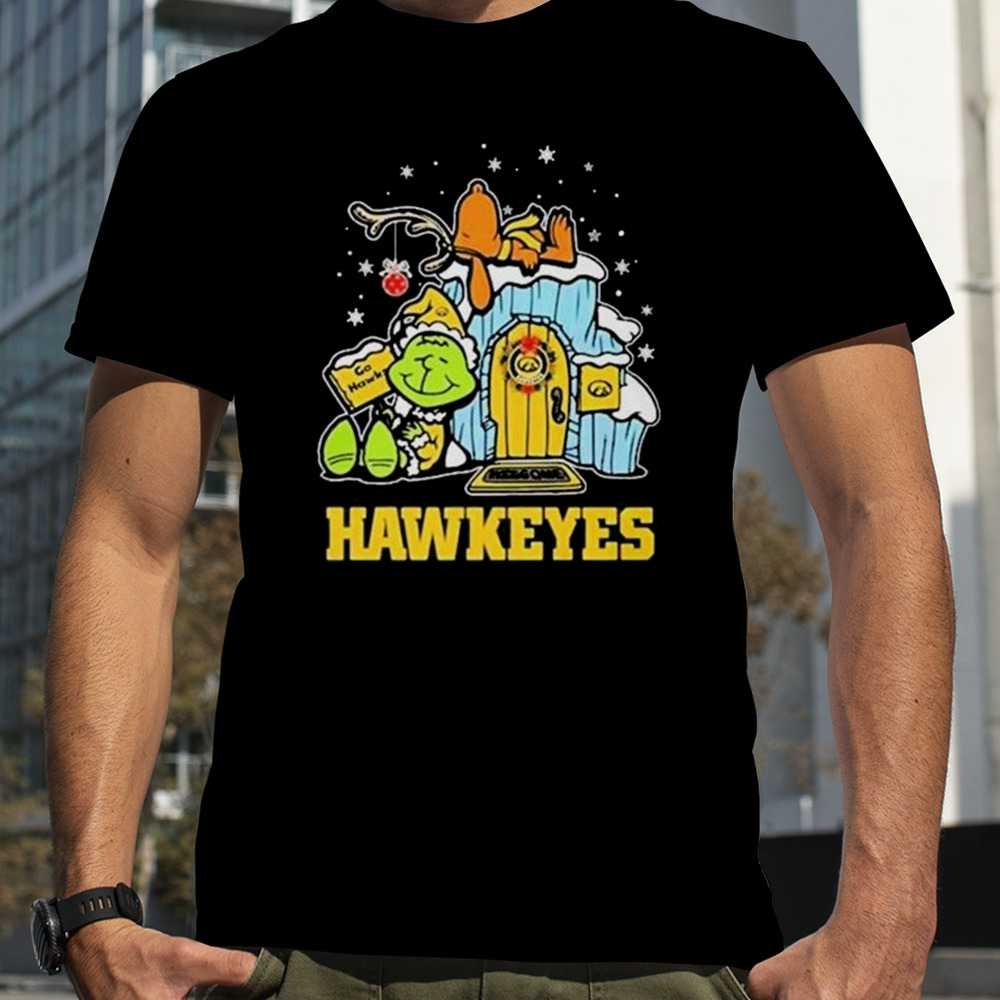 Iowa Hawkeyes Grinch Nuts Welcome Christmas Shirt