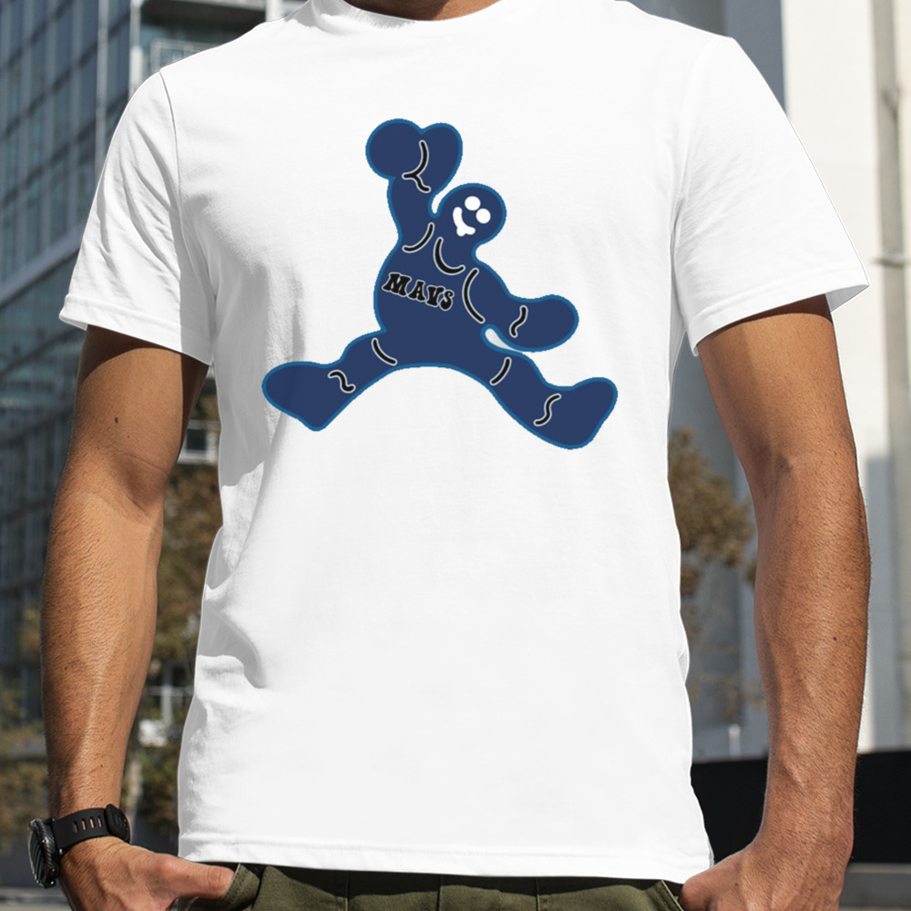 Jumping Dallas Mavericks Gingerbread Man shirt