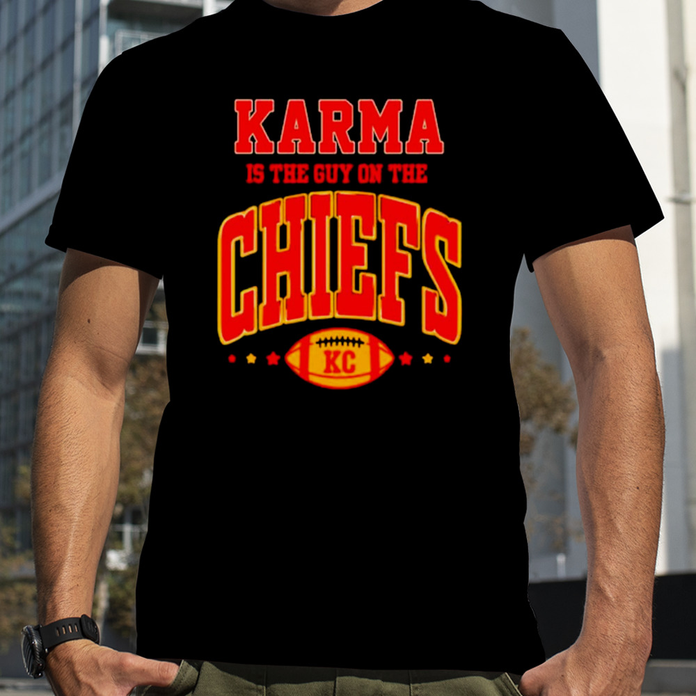 Karma is the guy on the Chiefs shirt