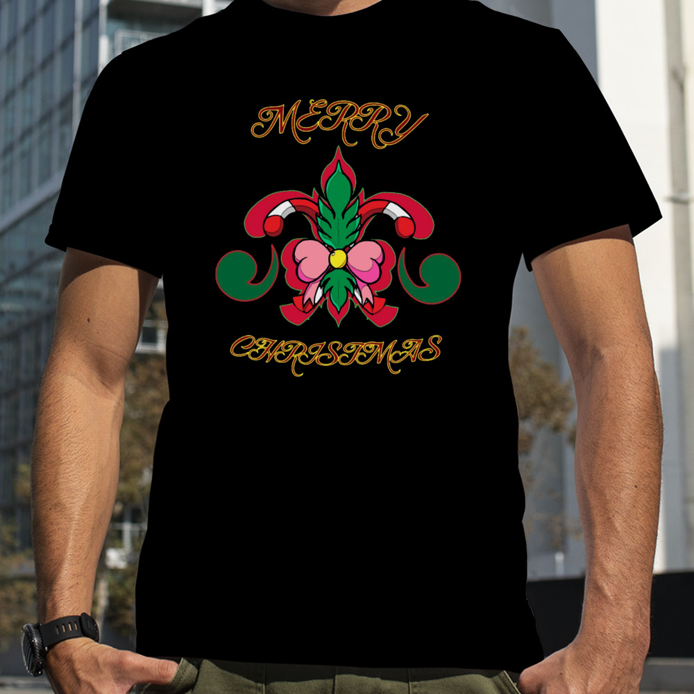 Merry Christmas Louisiana Fleur De Lis shirt