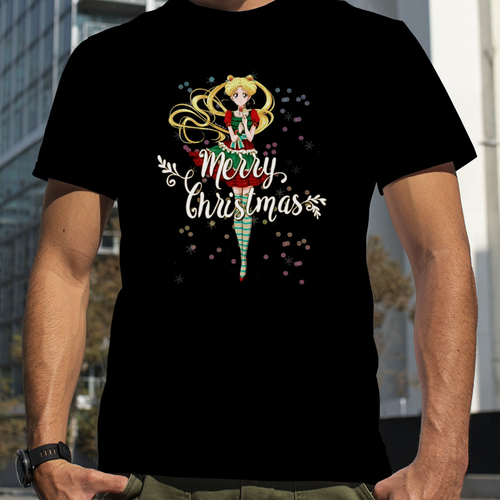 Merry Sailor Moon Christmas Usagi shirt