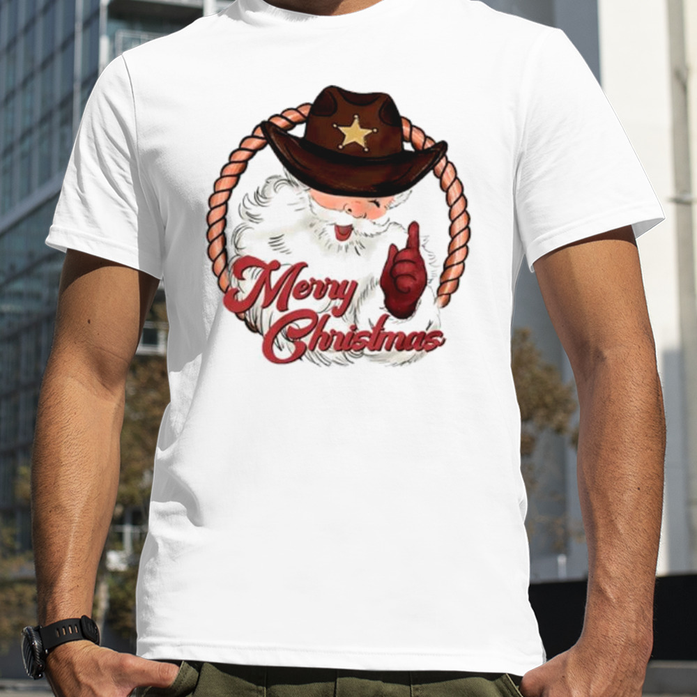 Merry Western Christmas Country Western shirt