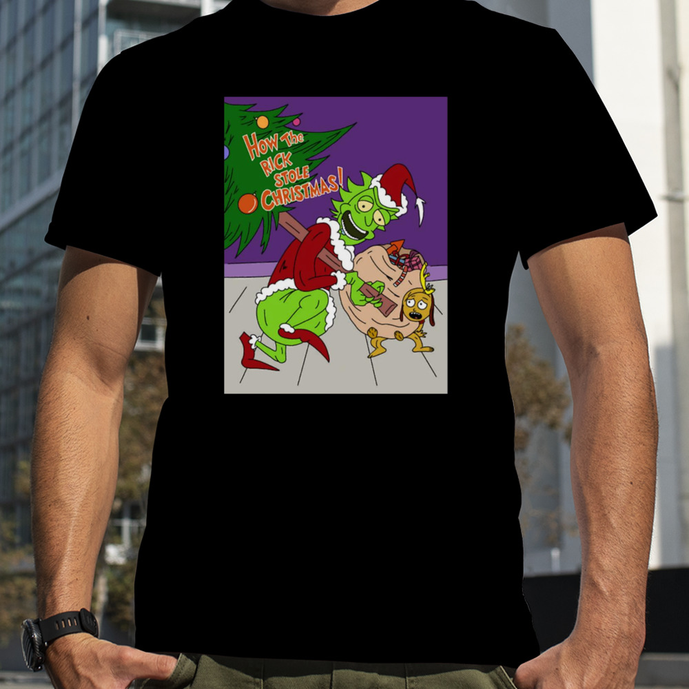 Mr Sanchez Steals Christmas Rick Grinch shirt