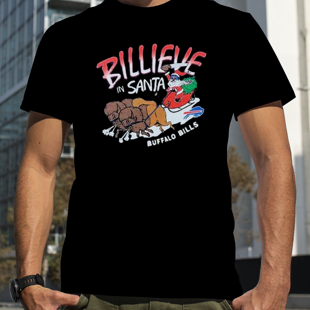 Nfl Buffalo Bills Billieve In Santa Christmas 2023 t-shirt