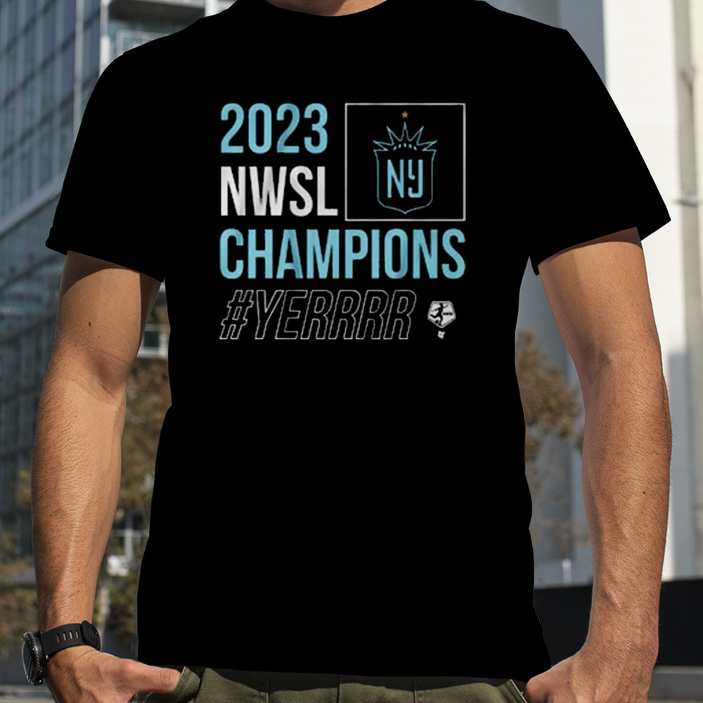 Nj Ny Gotham Fc 2023 Nwsl Champions #yerrrr T-shirt