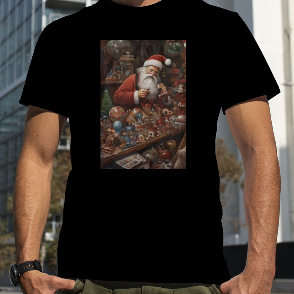 Santa Is Looking For Treasure Christmas 2023 T-shirt