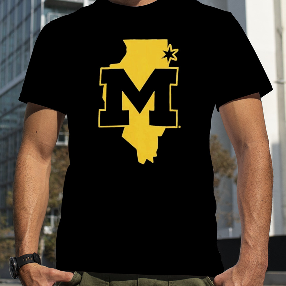 University of Michigan M Den Chicago Pop-Up t-shirt