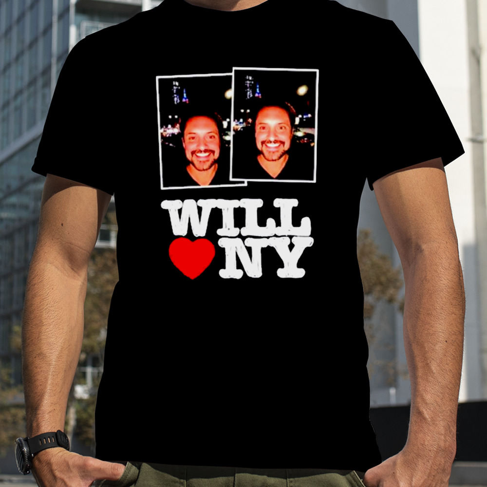 Will Loves NY shirt