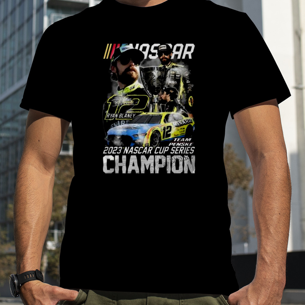 2023 Nascar Cup Series Champions Ryan Blaney Signature Shirt