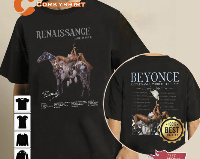 Beyoncé Renaissance World Tour 2023 T-shirt