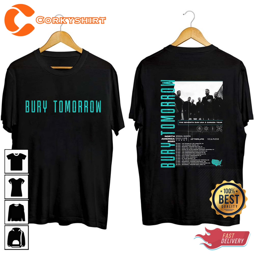 Bury Tomorow Tour North America 2023 Concert T-shirt