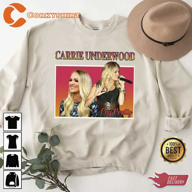 Carrie Underwood Cry Pretty Trending Hoodie