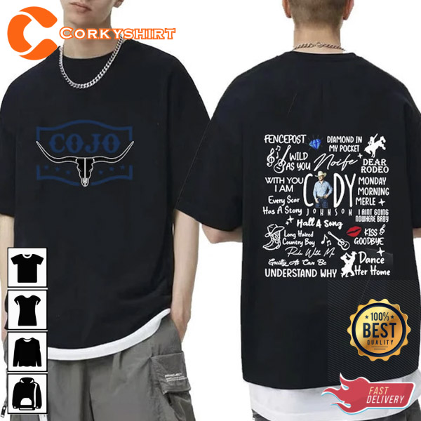 Cody Johnson Country Music Tour Shirt