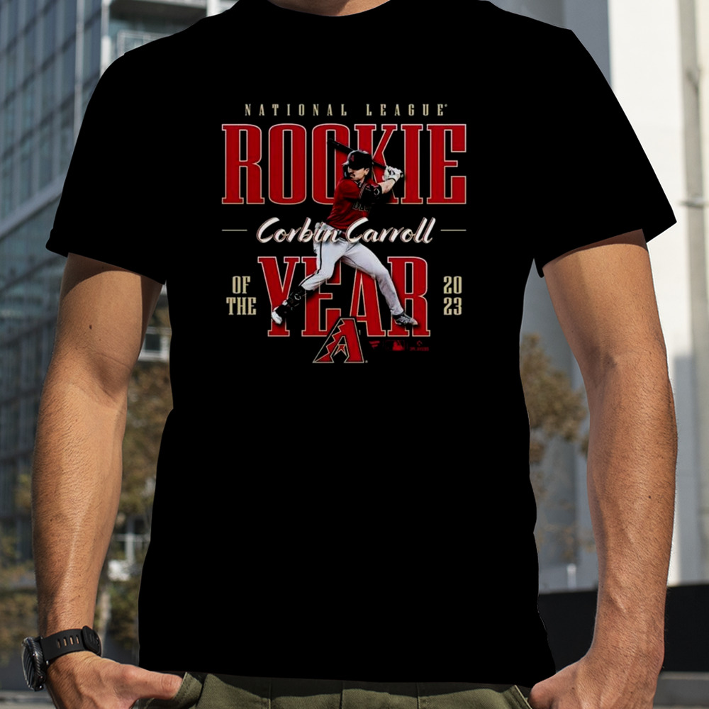 Corbin Carroll Arizona Diamondbacks 2023 National League Rookie Of The Year T-shirt