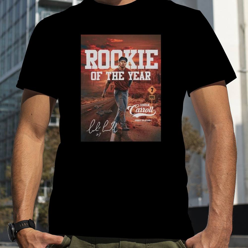 Corbin Carroll ’23 Rookie Of The Year poster T-Shirt