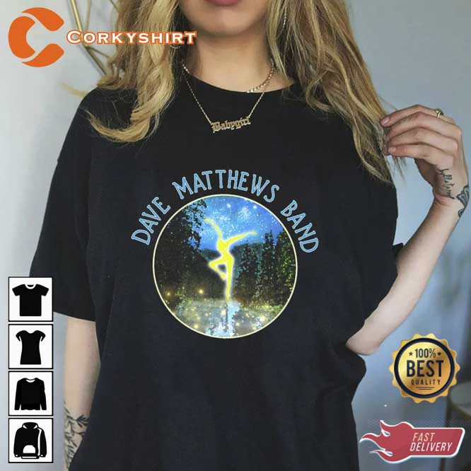 Dave Matthews Band Waterdancer Firedancer Designed T-Shirt