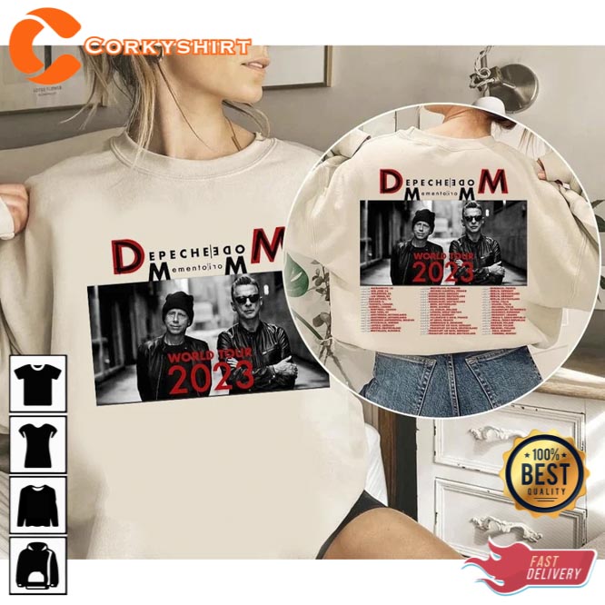 Depeche Mode Memento Mori World Tour 2023 Best Shirt