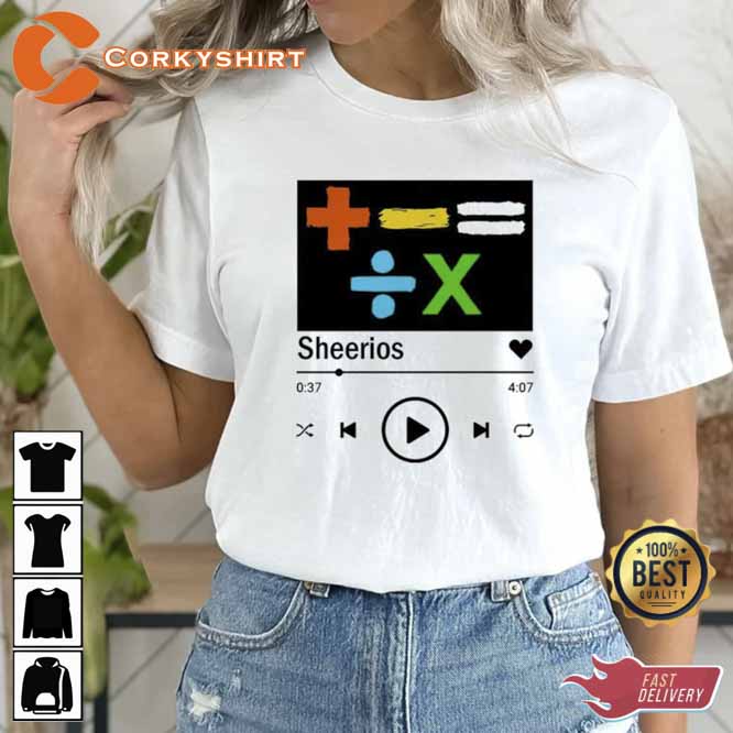 Ed Sheeran Concert Tour 2023 Country Music Player Designed Shirt