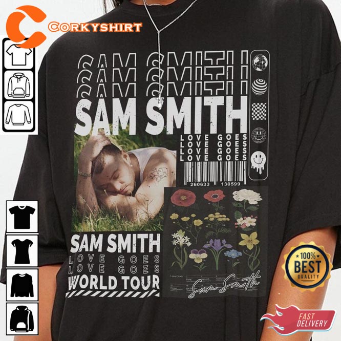 GLORIA Sam Smith Tour Concert 2023 Unisex T-Shirt Gift For Fans