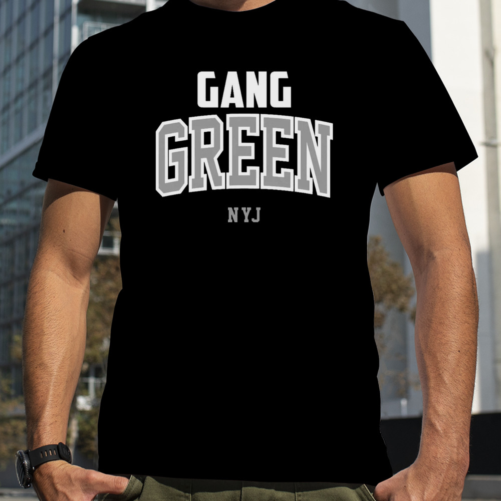 Gang Jets Green Football New York shirt