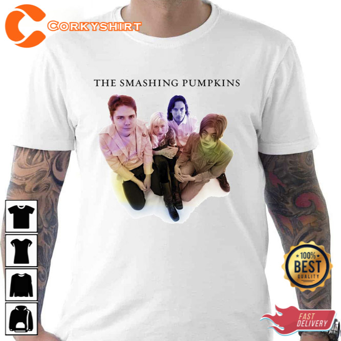 Great Band The Smashing Pumpkins Members Design Unisex T-Shirt