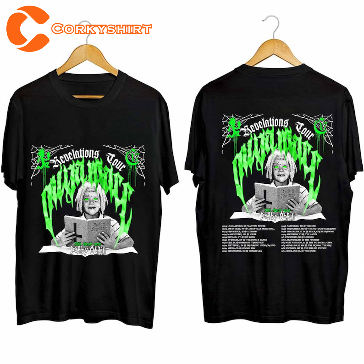 Insane Clown Posse 2024 The Revelations Tour Shirt