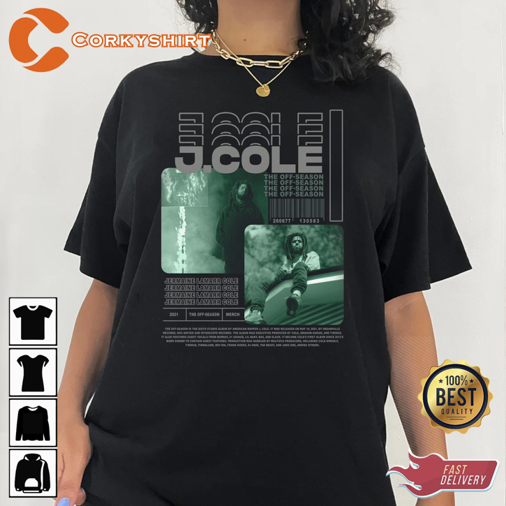 J Cole The Off Season Forest Hills Drive Hip Hop Rap T-Shirt