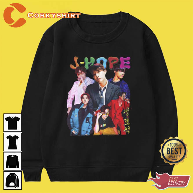 JHope Bangtan 90s Vintage BTS Unisex T-Shirt