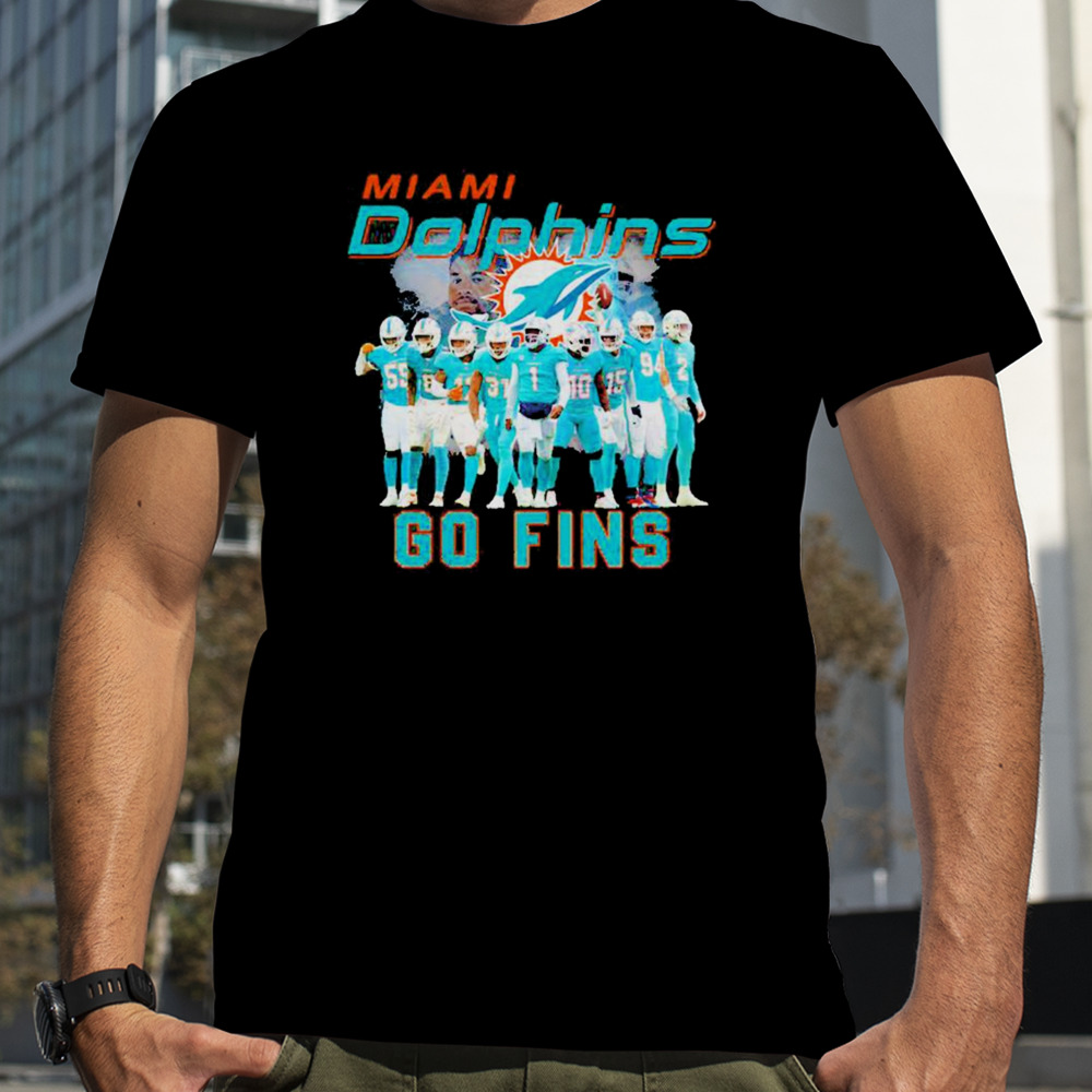 Miami Dolphins Go Fins 2023 T-Shirt