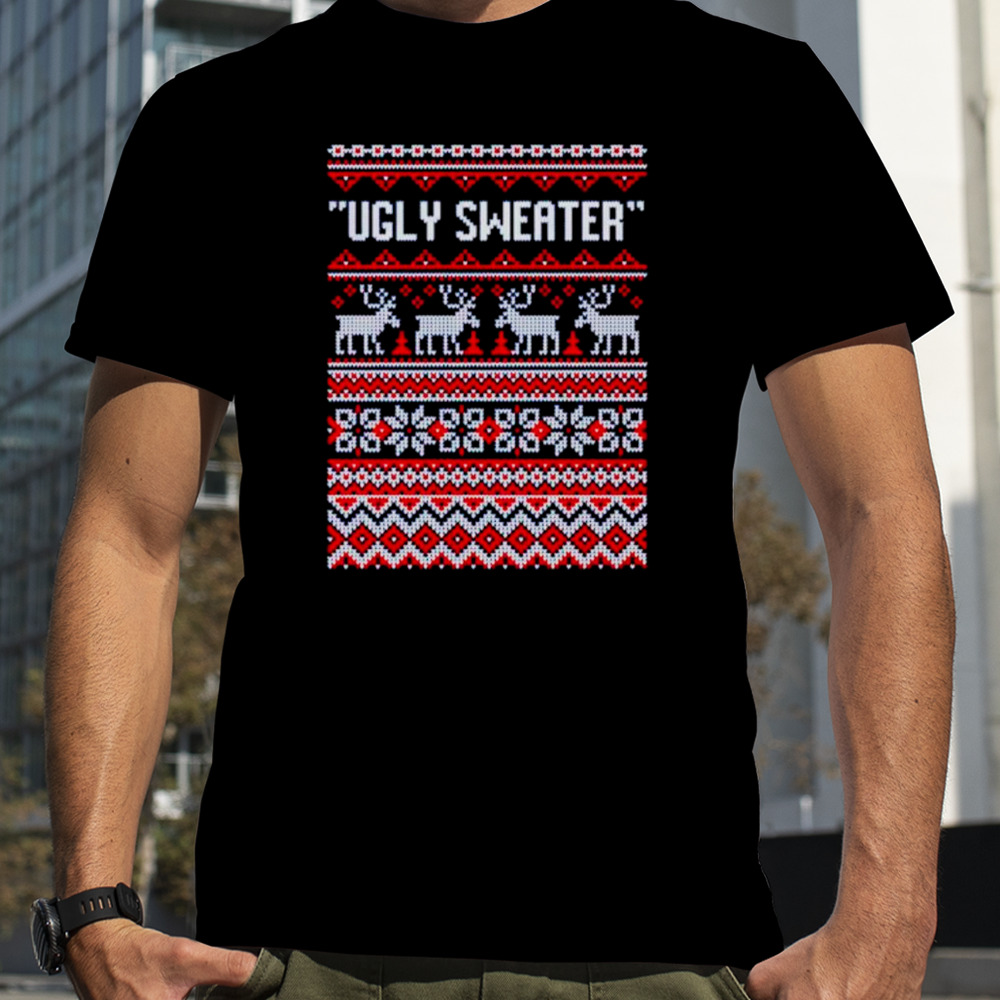 Reindeer Ugly sweater Christmas shirt